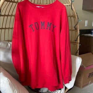 Tommy Hilfiger Red Sweatshirt